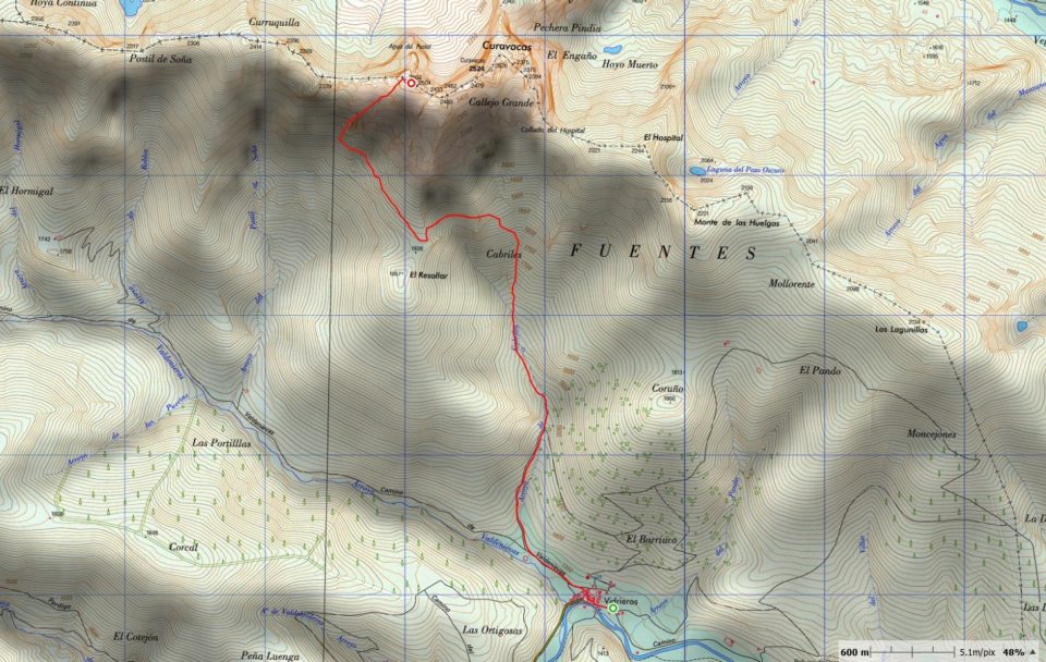 Curavacas - Corredor de los Gránulos