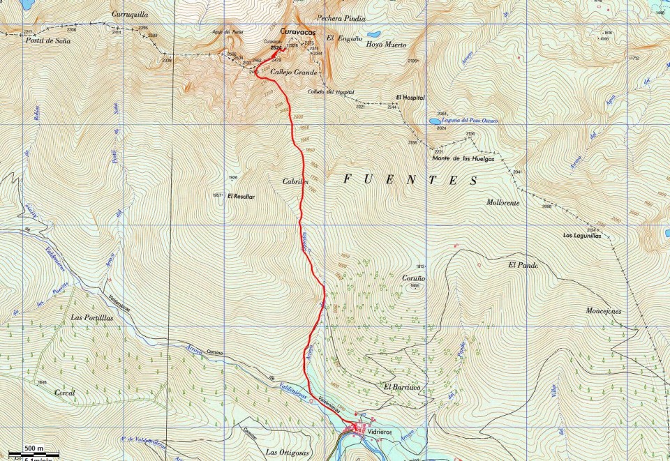 Curavacas - Corredor Oblicuo